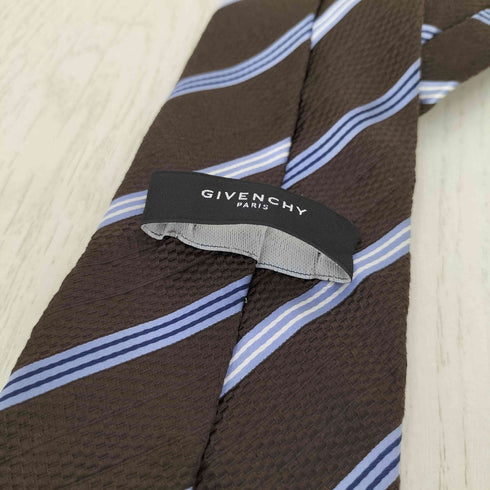 ジバンシィ GIVENCHY シルク ストライプネクタイ メンズ